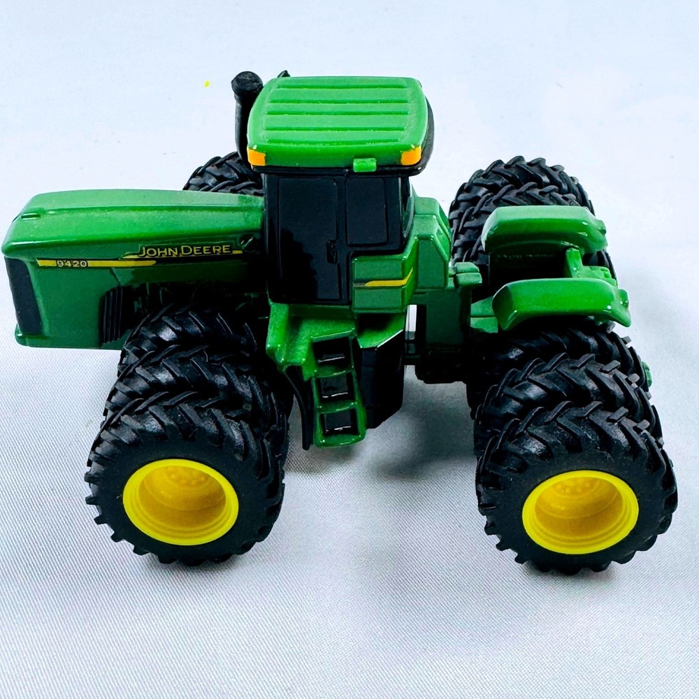 Ertl John Deere 9420 4wd 1/64 Scale Tractor With Triples Diecast Collector Rural